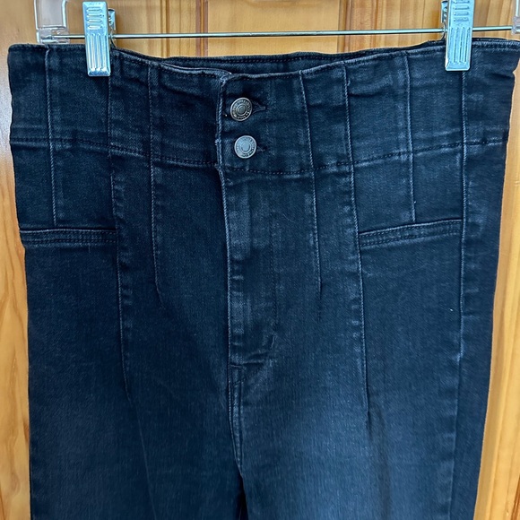 We The Free Black Flare Jeans - Picture 3 of 8